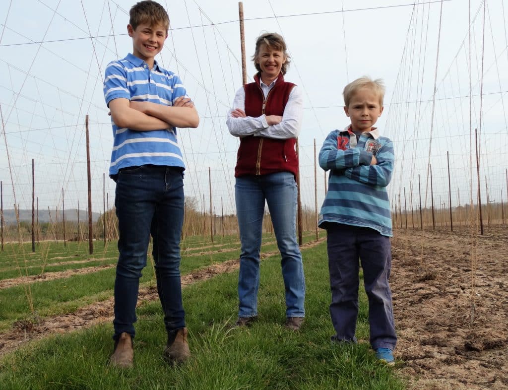 Hawkins Farming Ltd – Sarah Hawkins & her sons John and Henry