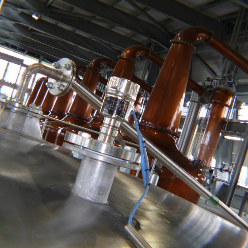 Training for engineers in distillery Industry using level and pressure sensors to achieve maximum efficiency and output.