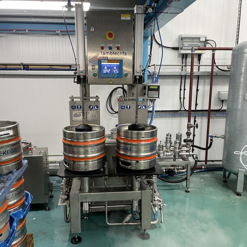 Keg washer filler