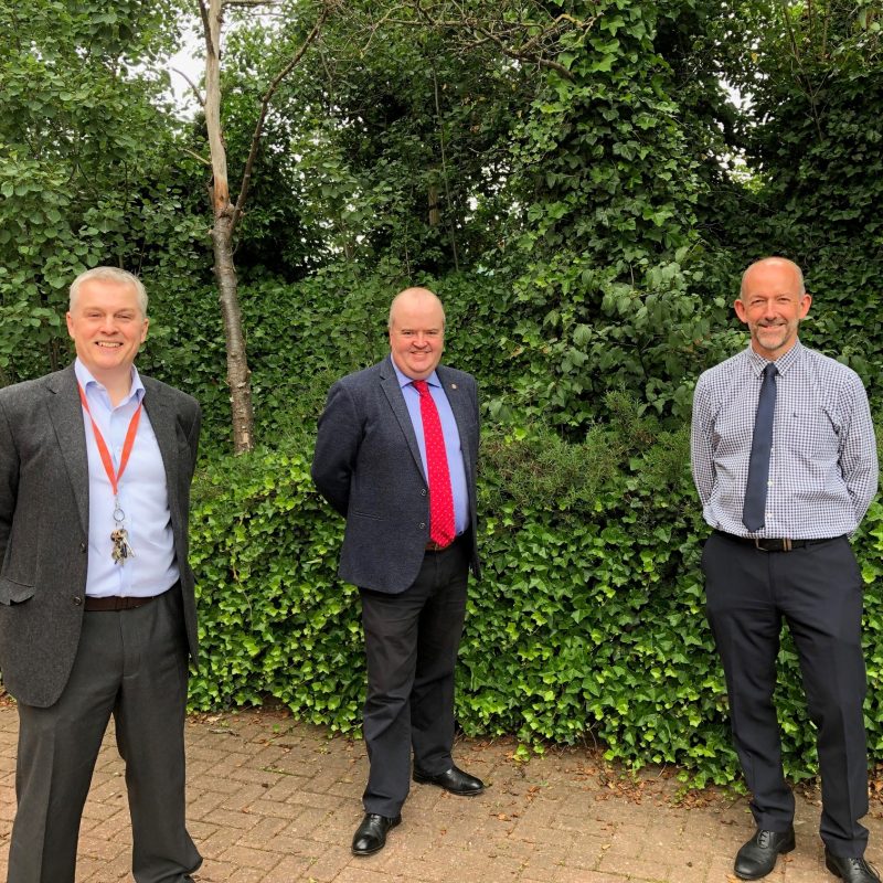 (L-R) David Mallinson, Matthew Hidderley and Steve Brown of Lorien