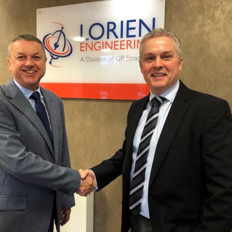 (L to R) Group Lorien MD Steve Slater and new Lorien UK MD Dave Mallinson (2)