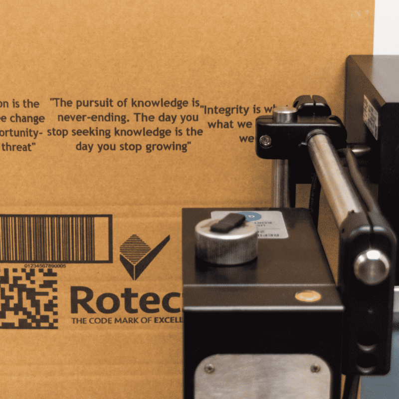 Rotech box labels