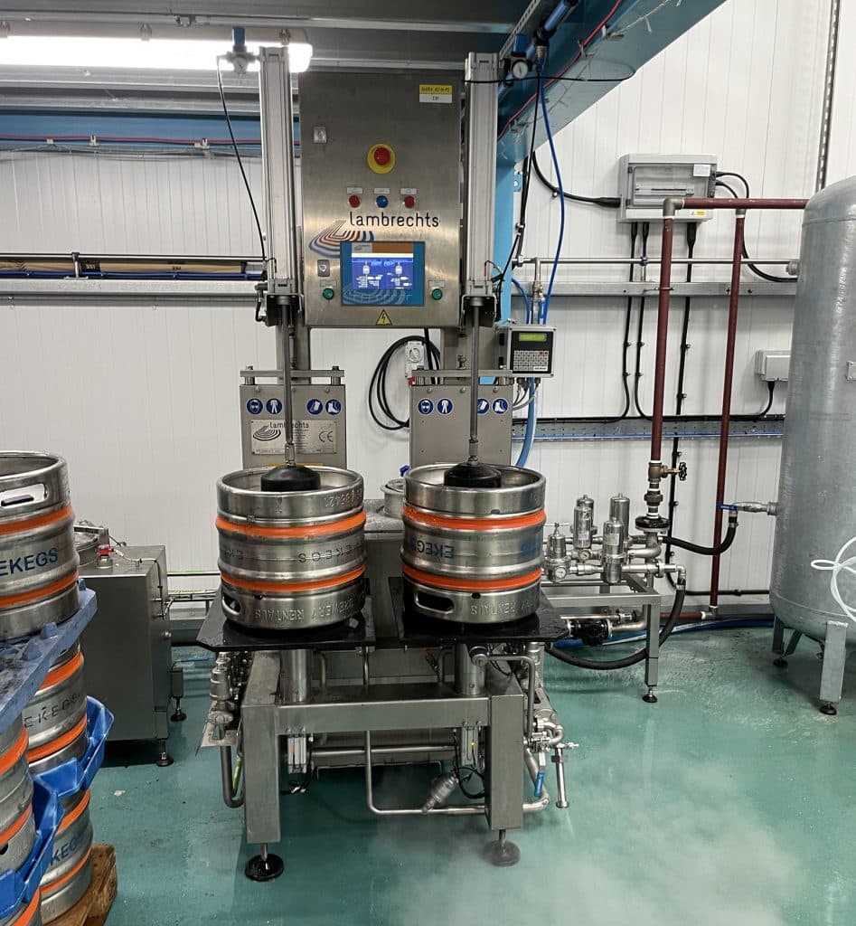 Keg washer filler